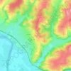 Les Juliens topographic map, elevation, terrain