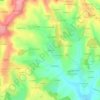 Le Brûlé topographic map, elevation, terrain