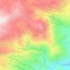 Boking topographic map, elevation, terrain