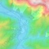 Hohlwegen topographic map, elevation, terrain
