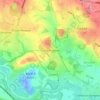 Great Preston topographic map, elevation, terrain