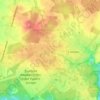 Les Bruyères topographic map, elevation, terrain