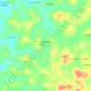 David topographic map, elevation, terrain