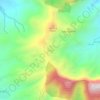 Sega topographic map, elevation, terrain