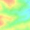 Tangbula topographic map, elevation, terrain