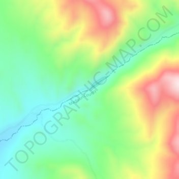 Smith Dam topographic map, elevation, terrain