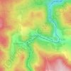 Carolathal topographic map, elevation, terrain