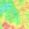 Halesowen topographic map, elevation, terrain