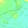 Weald topographic map, elevation, terrain