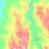Monte Alegre topographic map, elevation, terrain
