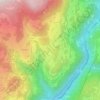 Longostagno topographic map, elevation, terrain