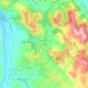 La Gare topographic map, elevation, terrain