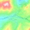 San Pedro topographic map, elevation, terrain