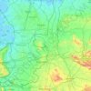 Grafschaft Bentheim topographic map, elevation, terrain