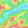 Pelet topographic map, elevation, terrain