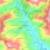 Besisahar topographic map, elevation, terrain