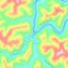 Viper topographic map, elevation, terrain