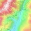 Malana topographic map, elevation, terrain