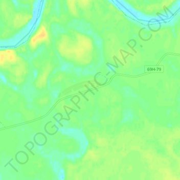Новошумилово topographic map, elevation, terrain