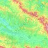 Tuzla topographic map, elevation, terrain