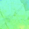 Bergmoor topographic map, elevation, terrain