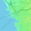 Tampa topographic maps elevation - Icon 