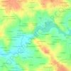 Carcraon topographic map, elevation, terrain