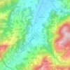 Marbach topographic map, elevation, terrain