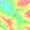 Twyford topographic map, elevation, terrain