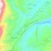 Korfes topographic map, elevation, terrain