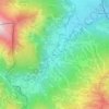 Melezet topographic map, elevation, terrain