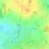 La Terre du Noyer topographic map, elevation, terrain