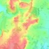Atch Lench topographic map, elevation, terrain