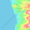 Dublanc topographic map, elevation, terrain