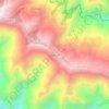 Deurali topographic map, elevation, terrain