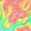 Andrimont topographic map, elevation, terrain