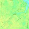 Alligator Lake topographic map, elevation, terrain