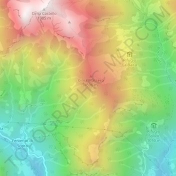 Sn2 topographic map, elevation, terrain
