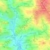 La Motte Marcillé topographic map, elevation, terrain