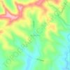 Novo Rumo topographic map, elevation, terrain