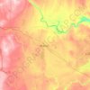 Newell topographic map, elevation, terrain