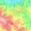 Benville topographic map, elevation, terrain