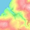 Moylgrove topographic map, elevation, terrain