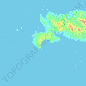 Jambol topographic map, elevation, terrain