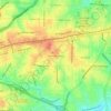 Piedmont Heights topographic map, elevation, terrain