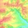 Les Arraches topographic map, elevation, terrain
