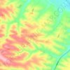 孟津区 topographic map, elevation, terrain