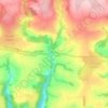 Pantersbridge topographic map, elevation, terrain
