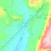 Afrin topographic map, elevation, terrain