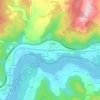 Razamonde topographic map, elevation, terrain